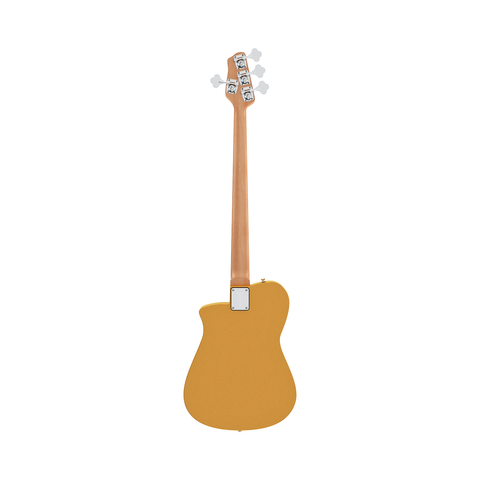 Alpha Bass Standard amber gold back catalog - Steelyjam aluminum bass