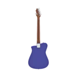 Alpha Player metallic indigo back Schaller bridge catalog - Steelyjam aluminum guitar