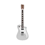Alpha Standard aluminium grey front Schaller bridge catalog - Steelyjam aluminum guitar